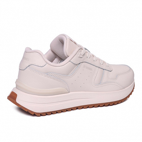 Кроссовки Strobbs женские F7679-16 бежевые. Изображение 3 из 4