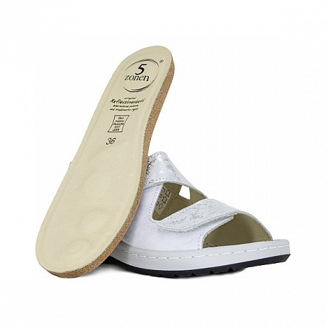 Сандалии ортопедические Ортобум женские 20323-01 белые. Изображение 5 из 7